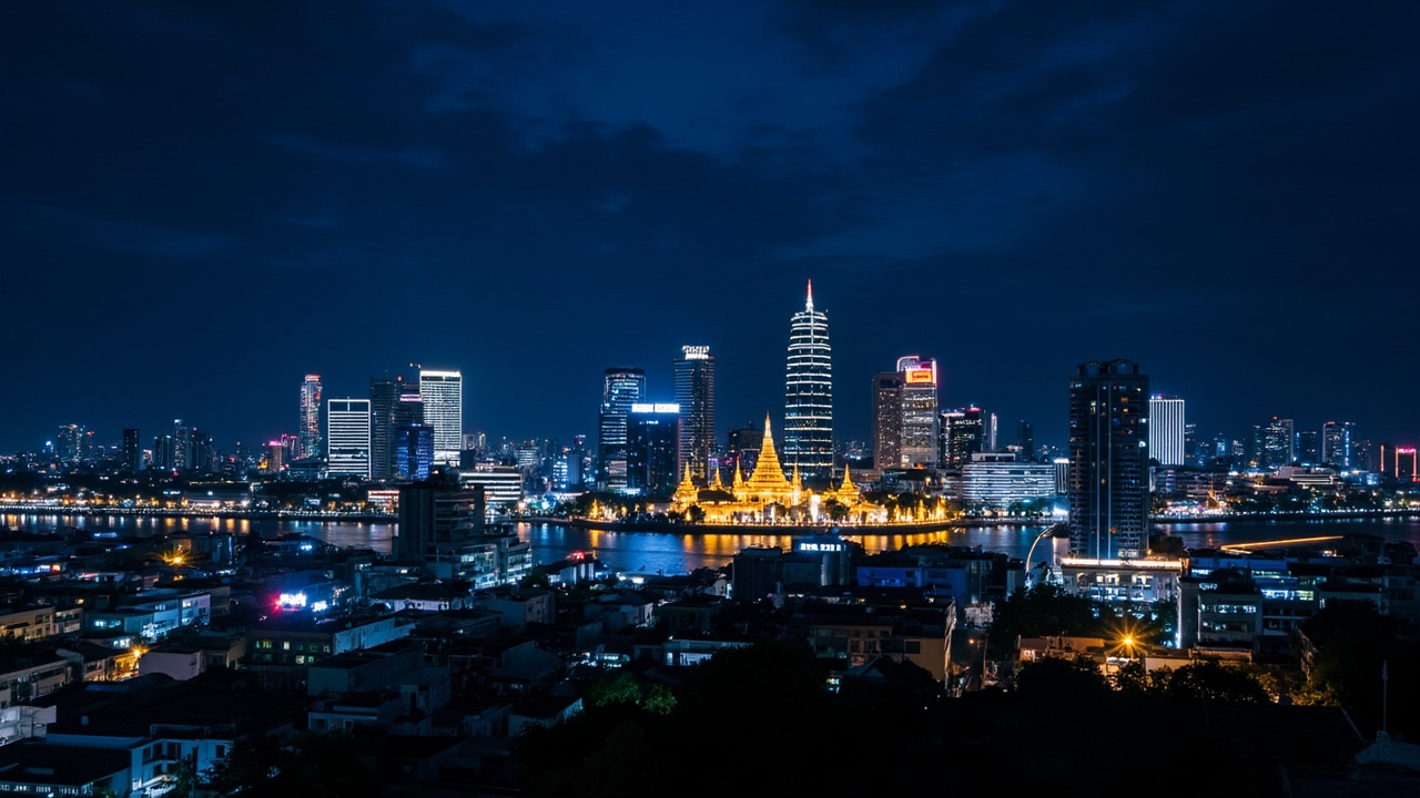 曼谷璀璨夜景