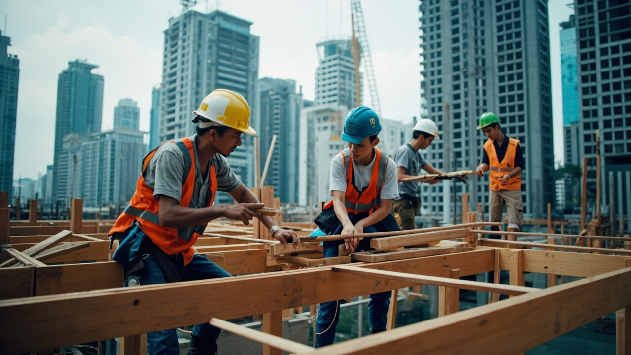 曼谷建筑工人技术培训