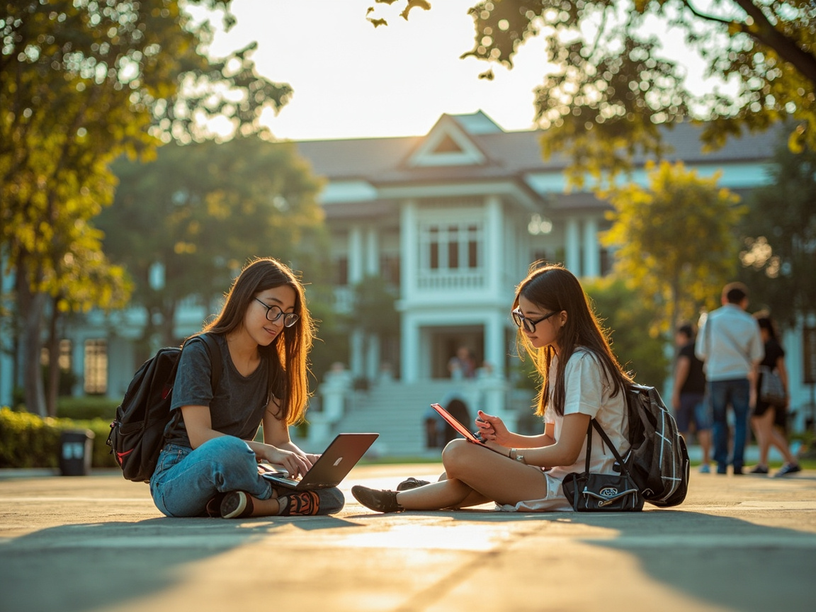 清迈大学校园风光