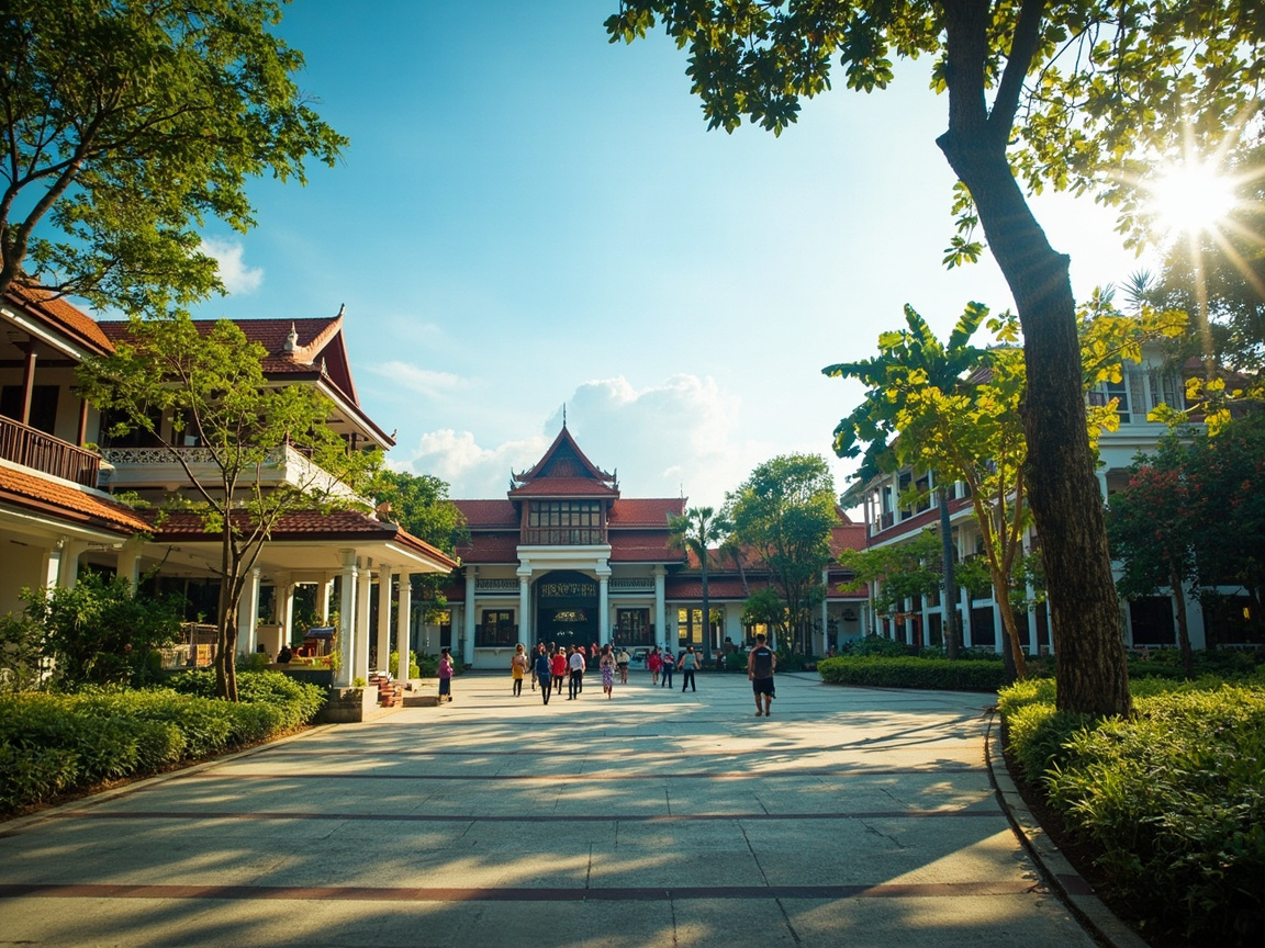 清迈大学校园风景