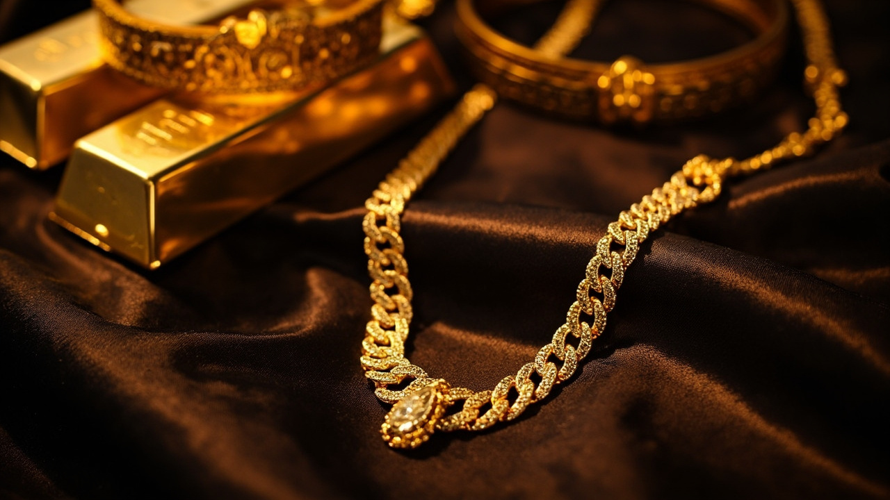 Gold jewelry collateral
