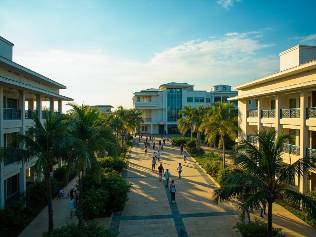 法政大学校园泰国留学信用贷款