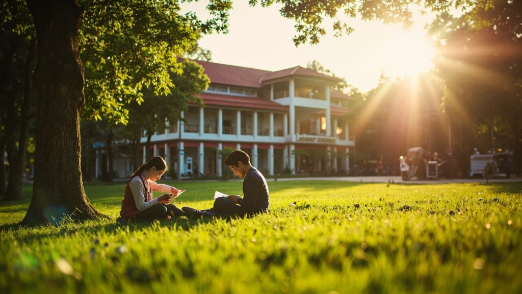 清迈大学校园风光